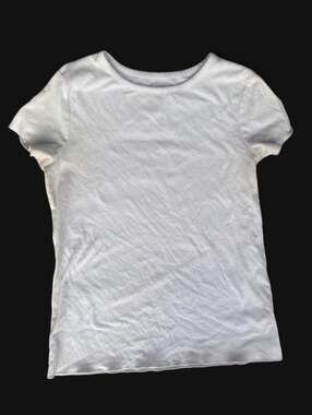 First Class White Crew Neck T-Shirt Size XL/16